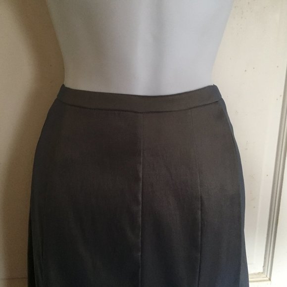 Bloomingdale's Tadashi Blue Formal Maxi Skirt 4 - Picture 3 of 11